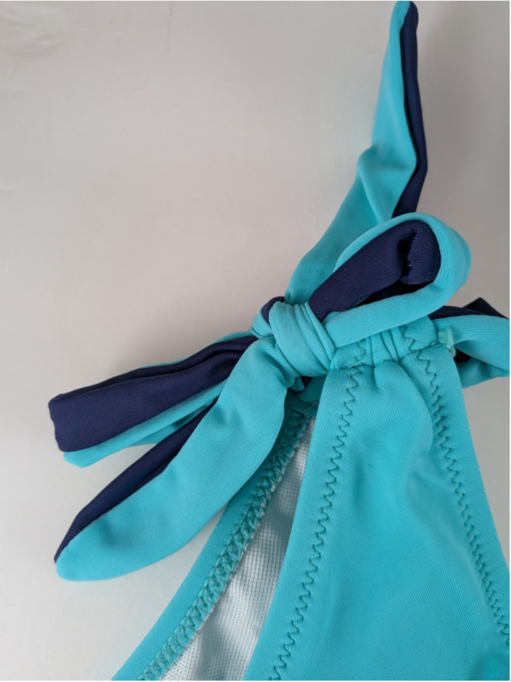 HOLIPICK Blue & Navy Bikini Swimsuit Set Medium - Picture 3 of 10